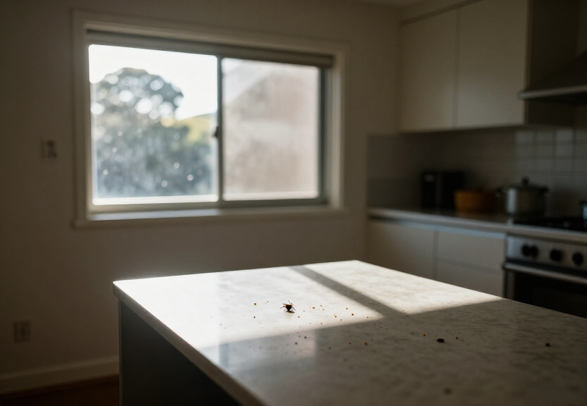 Rodent nest and damage in a Milsons Point garage